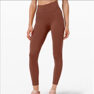 SOLDLululemon Invigorate Ancient Copper Leggings